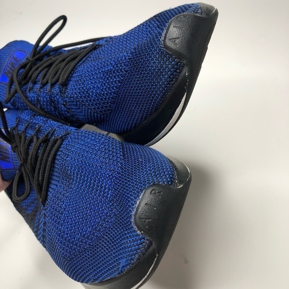Nike Air Zoom Mariah Flyknit Racer Royal Blue Black Stretchy Sport Sneakers 13 - Picture 7 of 16